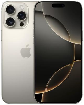Смартфон Apple iPhone 16 Pro 8/512GB Natural Titanium (Титан)
