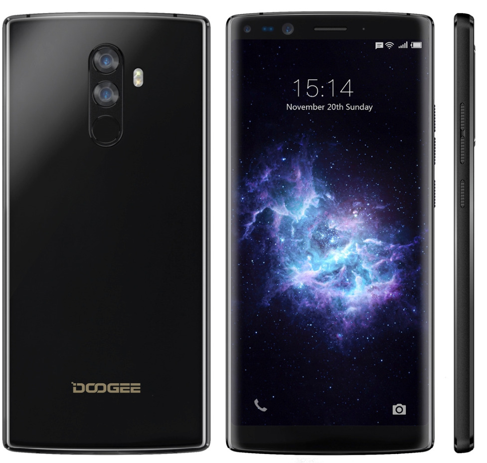 Смартфон DOOGEE Mix 2 128GB Черный