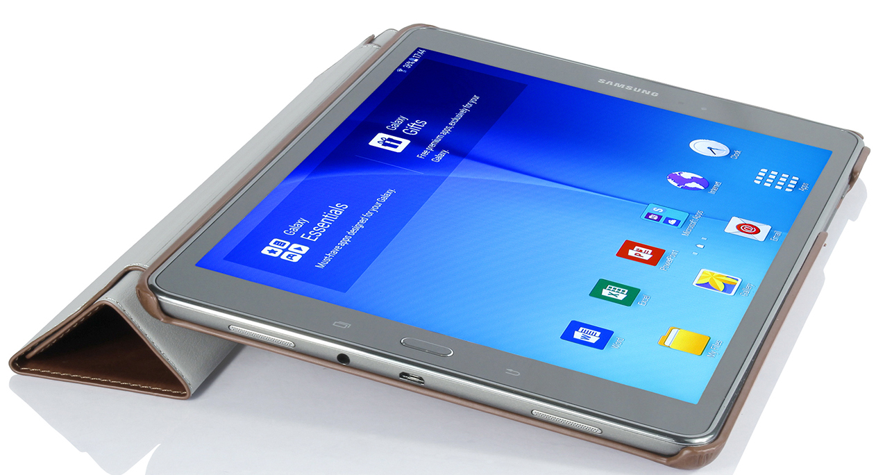 Чехол-книжка G-Case Slim Premium для Samsung Galaxy Tab A 9.7 Brown
