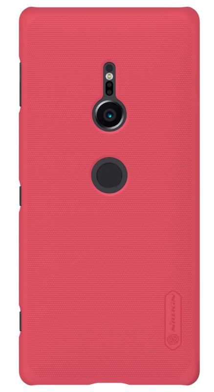 Накладка Nillkin Frosted Shield для Sony Xperia XZ2 Красный