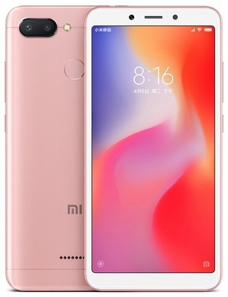 Смартфон Xiaomi Redmi 6 4/64GB Розовое золото